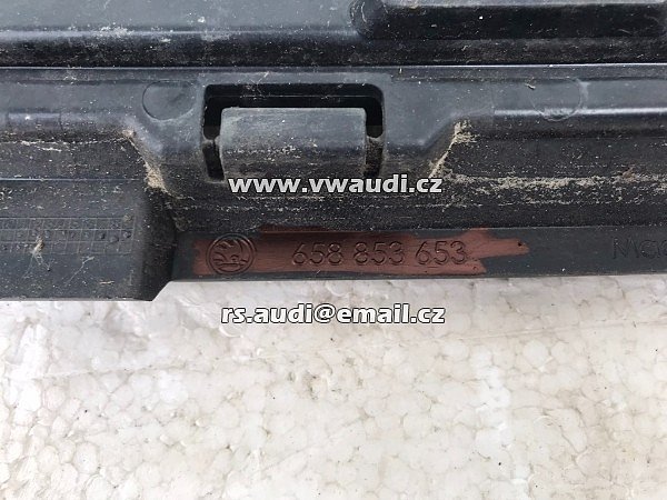 568 853 653 Škoda Kamiaq   Chrom rámeček pro masku  - 8