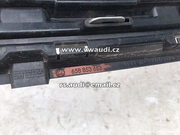 568 853 653 Škoda Kamiaq   Chrom rámeček pro masku  - 10