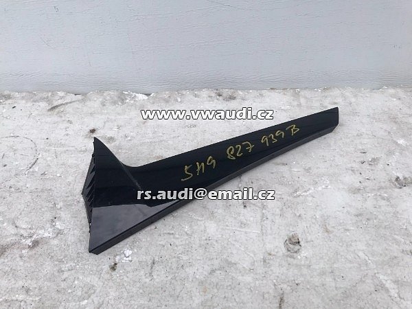 5VW Golf 8 VIII spoiler zadních dveří P+L 5H9827940B-5H9827939BB  PÁR  - 6