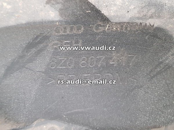 8Z0 807 417  AUDI A2 (8Z) 8Z0 807 303 A . ZADNÍ NÁRAZNÍK pro PDC - 3