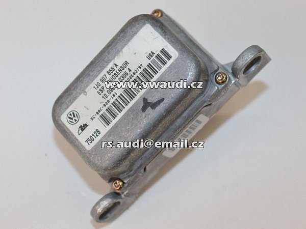 VW Aud 1J0907655A 1J1907637Di Seat Škoda Snímač stáčení ESP Duosensor  - 2