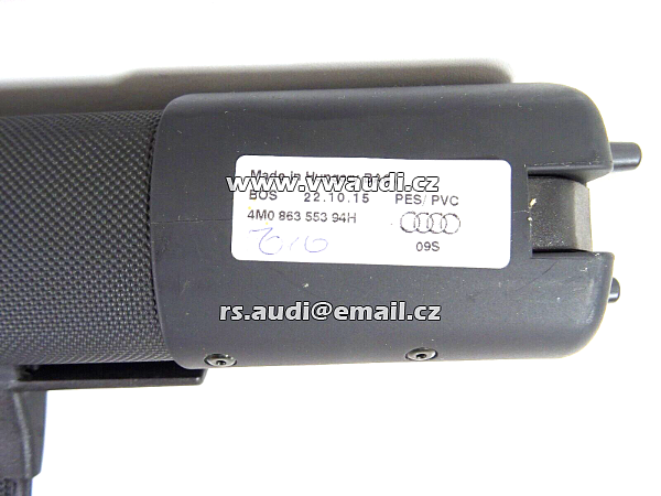 4M0 863 553 94H  Audi Q7 SQ7 4M S-Line kryt kufru roleta zakrytí zavazadlového prostoru  - 7