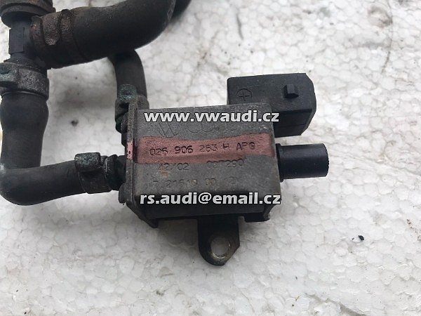 026 906 283 H VW  AUDI VAKUOVÝ SOLENOIDOVÝ VENTIL  - 2