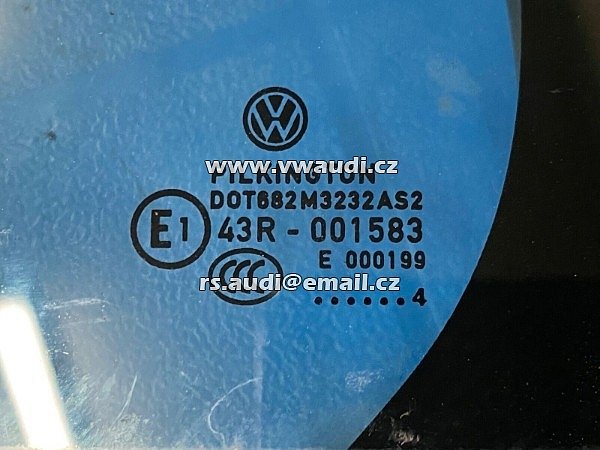 5G9 845 213 B  Sklo zadních levých dveří pro VOLKSWAGEN GOLF 7 VII KOMB - 2