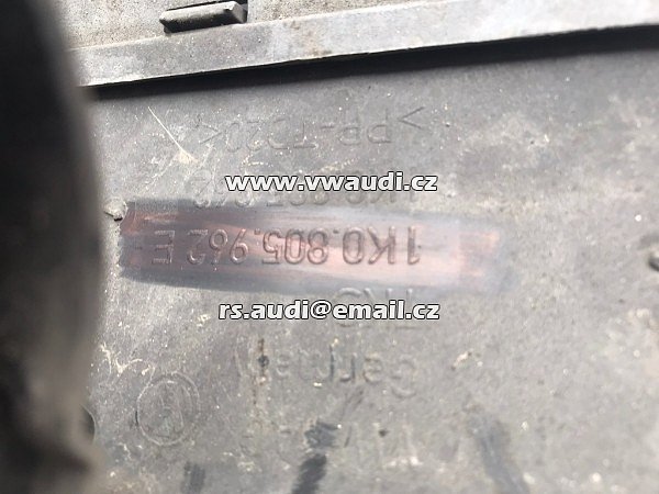2010 VW PASSAT B6 1.6 TDI CAY sací potrubí 1K0129618BQ+ 1K0.805.962E  - 7