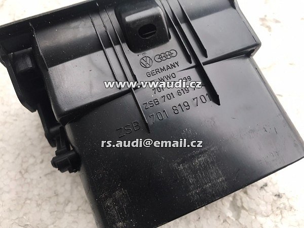 191 819 703 VW T4 ventilační tryska ventilace přední střed 191 - 6