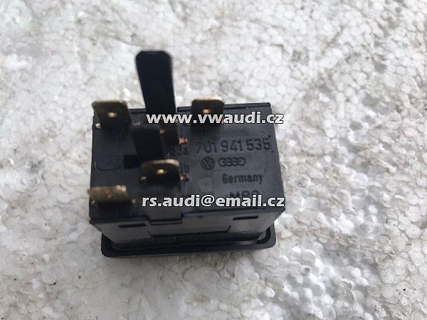 701 941 535 VW T4 originální spínač zadních mlhových světel  - 5