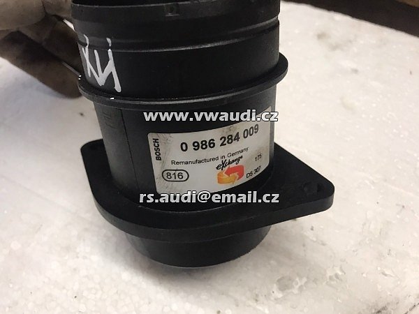 0 281 002 531 / BOSCH 0986284009 Snímač hmotnosti vzduchu Bosch pro AUDI, SEAT, SKODA, VW TOURAN 1,9 TDI BLS   - 5