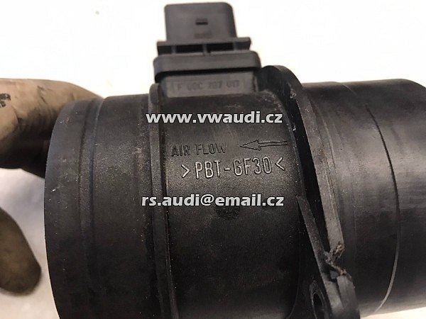 F 00C 267 017 / PBT-GF30  . Snímač hmotnosti vzduchu Bosch pro AUDI, SEAT, SKODA, - 3