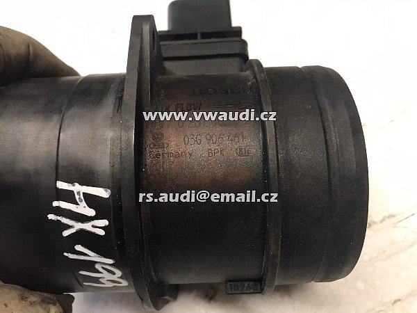 F 00C 267 017 / PBT-GF30  . Snímač hmotnosti vzduchu Bosch pro AUDI, SEAT, SKODA, - 7