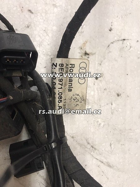 8E0 971 085 A Audi A4 8E B7 2.0 TDI 2006  kabel zadního parkovacího senzoru  - 3