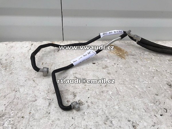 8D0 260 701 AE A4 B5 A6 vedení klimatizace hadice chladiva 6válcový motor V6 klimatizace  - 3