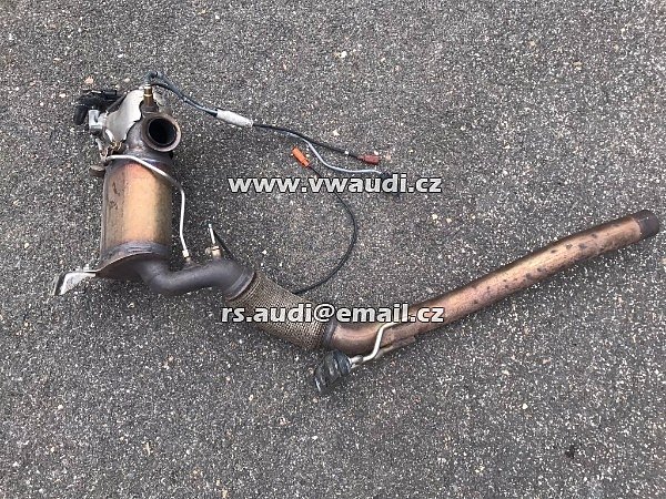 1K0 131 723 P filtr pevných částic 2.0 TDI DPF Škoda Octavia VW Golf Scirocco 1K0 131723P .5N0 166 BA . 1K0 181 FA . - 4