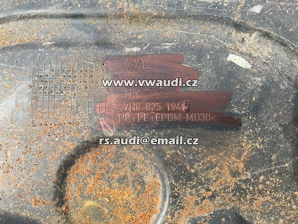 7H0825194F T5 Van Zadní kryt středního spodku podvozku 7H0825194F - 3