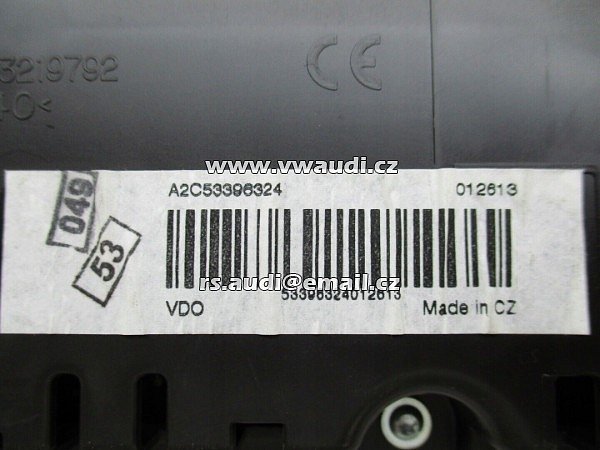 Sdružený přístroj Tacho VW Passat B7 2012 13 14 - 2