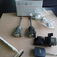 8N0 837 168 B AUDI TT  8N vložka zámku 8N0837168B dveře levé řidič LP - 3