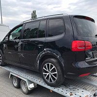 VW Touran 1,6 TDI CAY MAW náhradní díly  C9X LC9X černá barva - 13