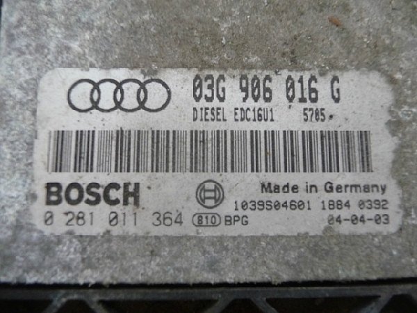 Řídící jednotka motoru ECU  Audi A3 8P 2004-2008 2.0 TDI Diesel 140PS  BKD   - 4