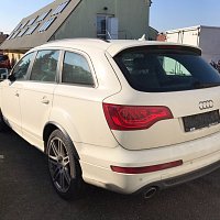 Audi Q7 qu. 4,2 TDI AQ7 4L0 845 501 zadni vyhrivane sklo zelena 11/05-06/09 NVB  Model - 2