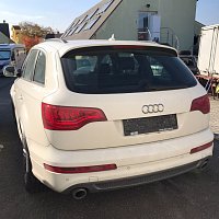 Audi Q7 4L 4,2 TDI 2009 facelift zadní sedáky pravá levá zadní kožená broušená kůže Alcantara Sline - 2