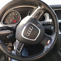 Audi Q7 4L 4,2 TDI 2009 facelift 4L0 419 091 R volant multifunkcni kožený - 3