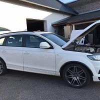 4L0 845 300 D okno sklo bocni zelena vpravo Audi Q7 4L 2009 - 3