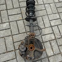 VW T5 Mulivan Transporter těhlice zavěšení kola pravá přední PP - 4