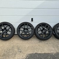 VW Audi Seat Škoda Y80837 Borbet 18" al. alu kola hliníkové sada 4 ks Černý lesklý lak - 2