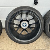 VW Audi Seat Škoda Y80837 Borbet 18" al. alu kola hliníkové sada 4 ks Černý lesklý lak - 9