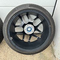 VW Audi Seat Škoda Y80837 Borbet 18" al. alu kola hliníkové sada 4 ks Černý lesklý lak - 11