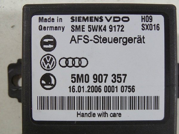 Řídící jednotka  - Naklápění světel VW  AFS Module  XENONU - 2