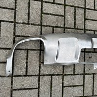 Audi A4 B8 8K allroad spoiler difuzor nárazník Chrom bez poškození  8K9 807 835 C - 3