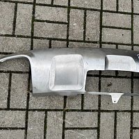 Audi A4 B8 8K allroad spoiler difuzor nárazník Chrom bez poškození  8K9 807 835 C - 4