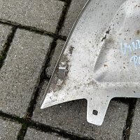 Audi A4 B8 8K allroad spoiler difuzor nárazník Chrom bez poškození  8K9 807 835 C - 8