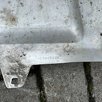 Audi A4 B8 8K allroad spoiler difuzor nárazník Chrom bez poškození  8K9 807 835 C - 12