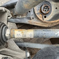 VW Passat 3G B8 ram pomocny Zadní náprava 4x4 syncro 4-Motion   30.07.2018 >  17.01.2022 - 24