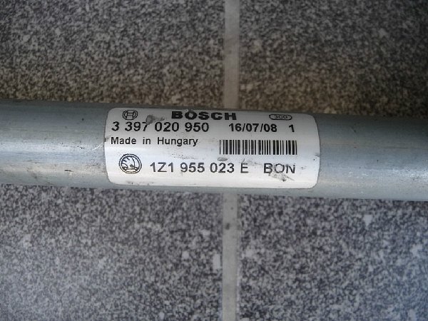 Octavia  II - 1Z  2 generace 1Z1 955 023E 3 397 020 950 Bosch 3 397 020 950 Bosch - 2