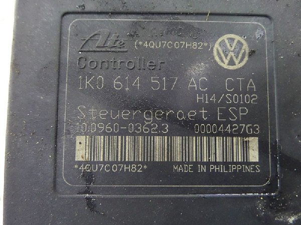1K0 614 517AC VW Škoda Audi Seat ABS Hydraulikblock  1K0 614 518 / 1K0 614 517AC - 2