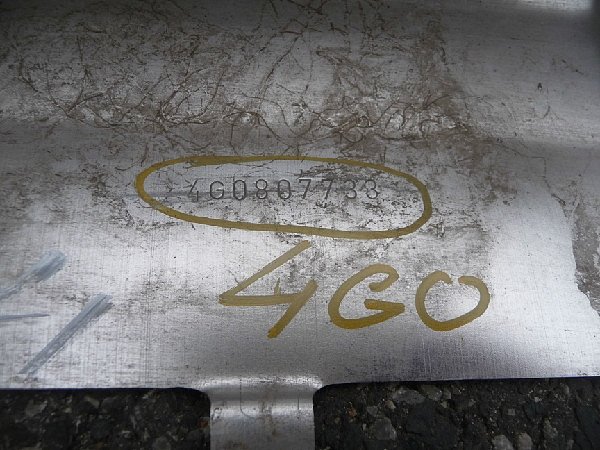 4G0 807 733  Audi A6 4G C7 Allroad 2014  přední nárazník - chrom  spoiler - 6