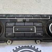Panel klimatizace VW Golf VI 6 panel automatické klimatizace 5K0907044BT VYHŘÍVANÉ SEDAČKY - 5