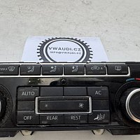 VW Sharan 7N 2.0 TDI ovladač klimatizace topení klimatizace 5K0907044FL + VYHŘÍVANÉ SEDÁKY - 4