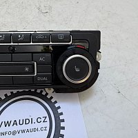 Zobrazovací a obslužná jednotka s řídící jednotkou pro elektronicky řízenou klimatizaci. VW EOS VW GOLF + VYHŘÍVANÉ SEDÁKY - 5