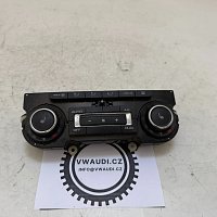 panel automatické klimatizace, climatronic, vyhřívání sedadel Škoda Superb II 2 3T, Yeti 5L 3T0 907044CE Ovládání ventilace, - 2
