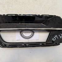 VW Passat B8 3G Mřížka předního nárazníku Levá 3G0353665F boční mřížka SPODNÍ Černý lak + chrom - 2