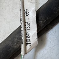 7H0 843 785H / 786H  Těsnění posuvných dveří VW T5  VLEVO s ochranou proti přivření snímače 7H0843785H - 3