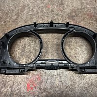 ozdobný kryt VW Golf 7 5G šedý kryt rychloměru kartáčovaný 5G0857059S TACHOMETRU RÁMEČEK  5G0 857 189 - 5