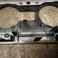 VW Golf 7 5G rám krycího panelu ovládací panel klimatizace 5G1863042 Kartáčovaný - 5