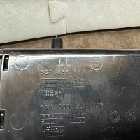 VW Golf 7 VII  odkládací přihrádka popelník orig.5G1 863391 DRHNUTÝ HLINÍK KARTÁČOVANÝ - 4