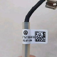 1K0971584 VW Caddy Eos Golf V Passat Tiguan Touran Škoda Kabel airbagu volantu - 2