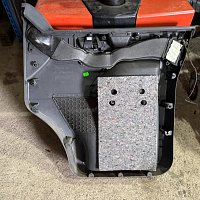 VW T5 dveřní panel dveřní panel přední LEVÝ Černý 7H0 867 103 - 5